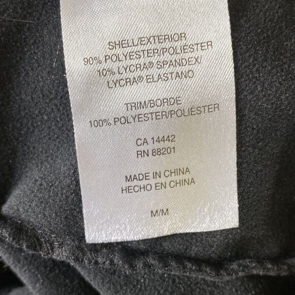 Mondetta Women's Black Cozy Full Zip Athletic Lightweight Sporty Jacket Medium - Picture 9 of 11